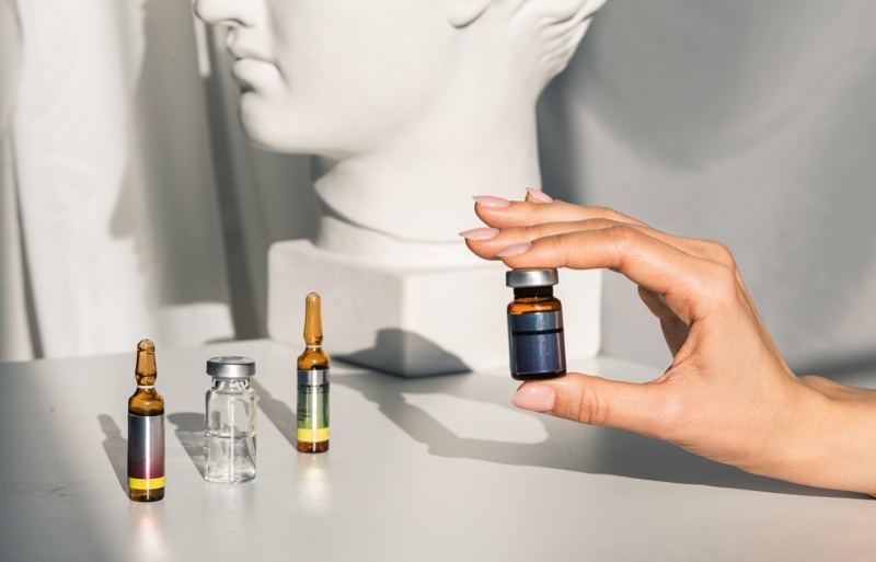 botox vials concept