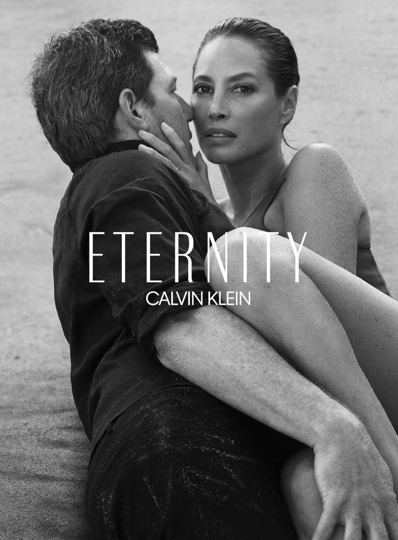 Christy Turlington and Ed Burns pair up in Calvin Klein Eternity Ad