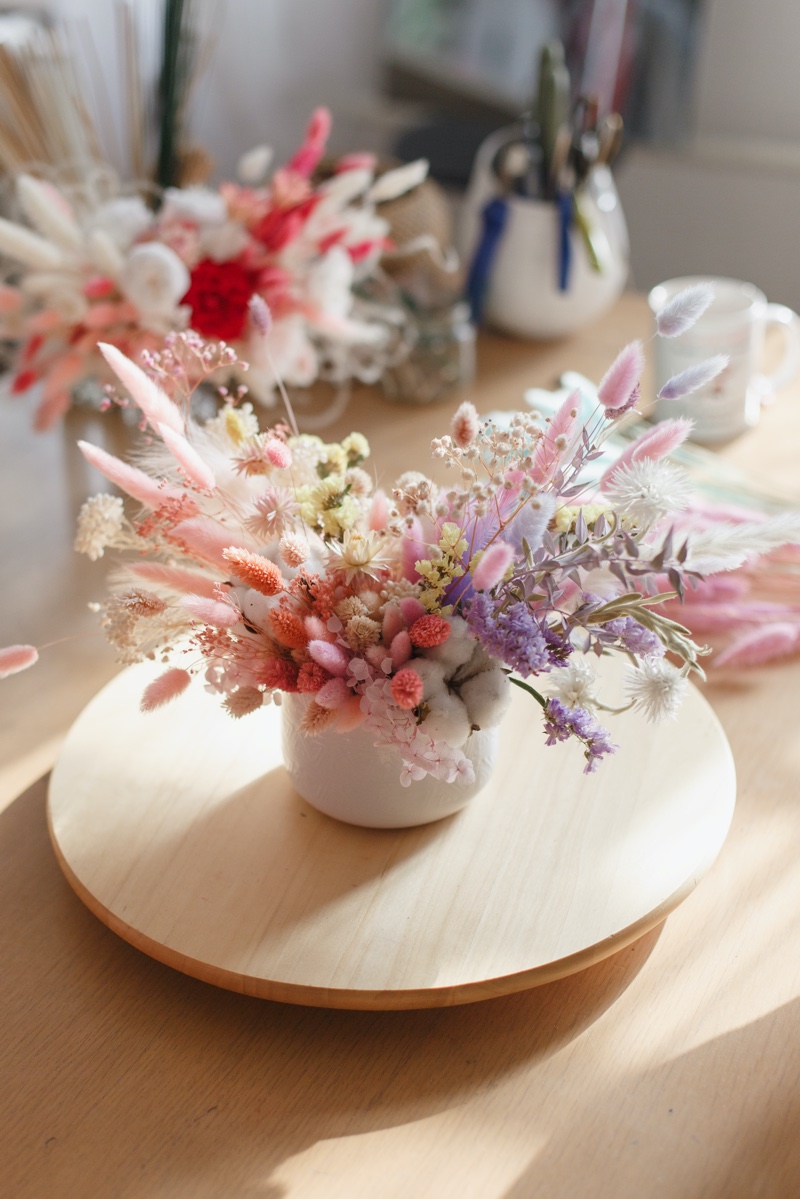 Dry Spring Flowers